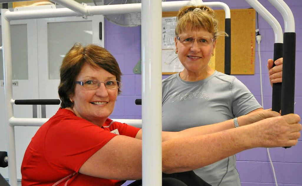 Sue Ferguson and Jacque Bodimeade from Curves have taken on a trainee Bonnie Flood. Sue Ferguson and Jacque Bodimeade from Curves have taken on a trainee Bonnie Flood.